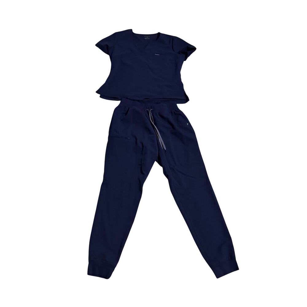 Jaanuu scrub set in navy nurse work wear sz M medical hospital worker